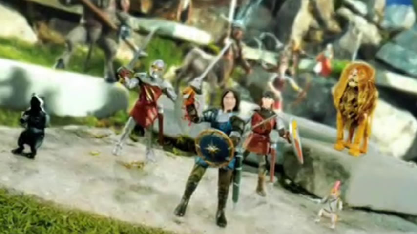 Narnia Action Figures TV Commercial